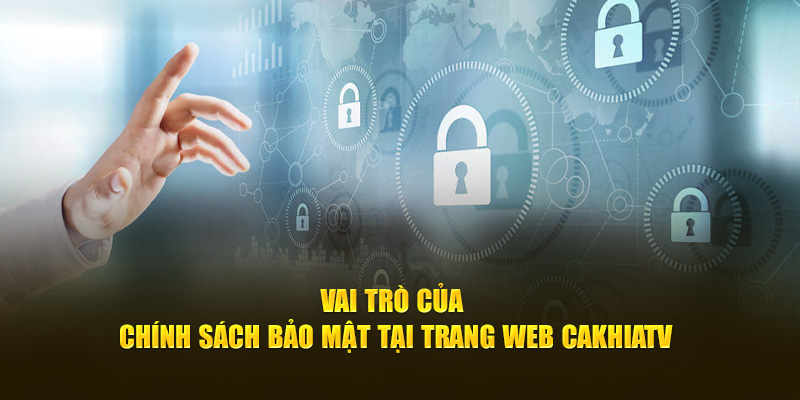 Vai trò của chính sách bảo mật tại trang web cakhia