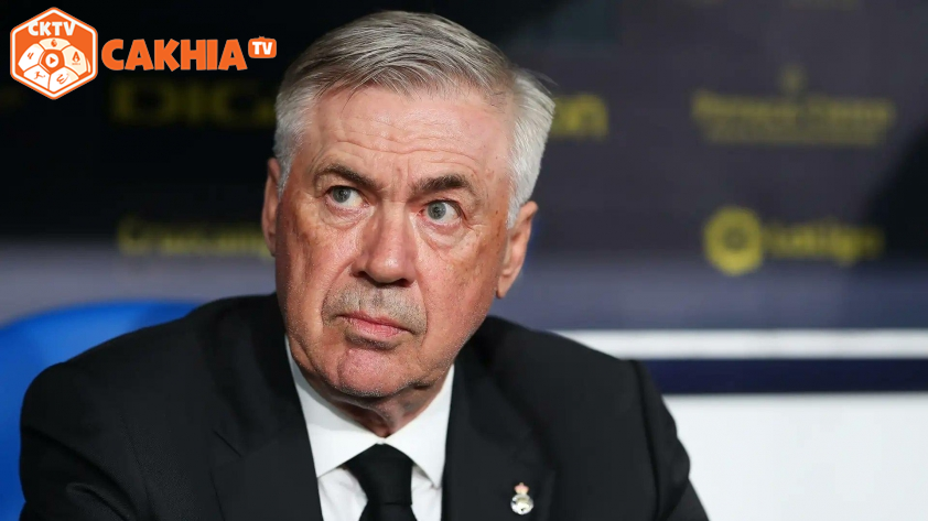 Các cầu thủ Real Madrid được cho là đang mất niềm tin vào HLV Carlo Ancelotti (Ảnh: Getty).